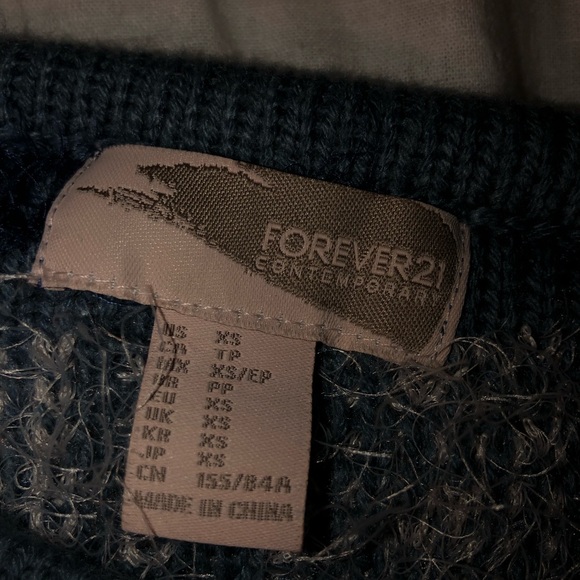 Forever 21 Fuzzy Sweater - Picture 3 of 3